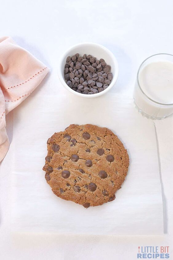 healthy single serve cookie vegan, large single serve cookie with milk and chocolate chips