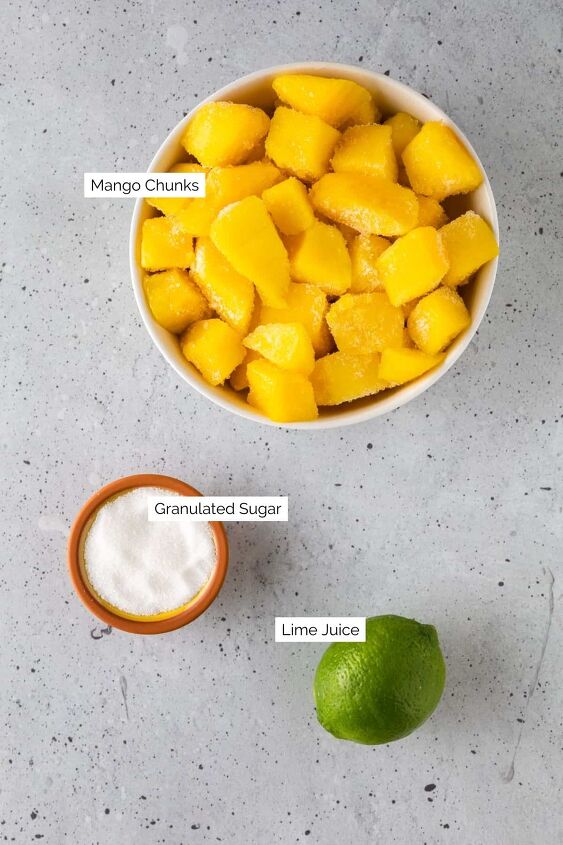 Mango Mixture Mango Compote | Foodtalk