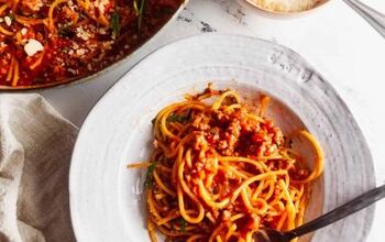 Easy One Pot Spaghetti and Meat Sauce