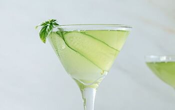Cucumber Elderflower Martini