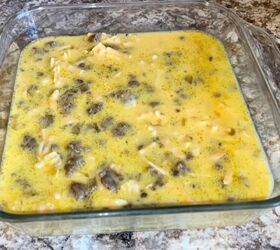 sausage and cheese crescent easter brunch casserole