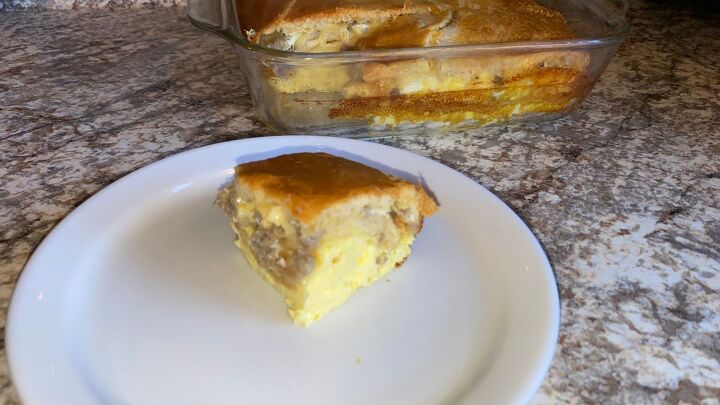 sausage and cheese crescent easter brunch casserole