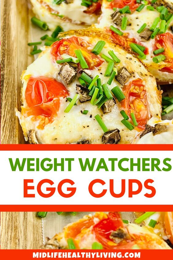 weight watchers egg cups, Pinterest image for Weight Watchers Egg Cups recipe