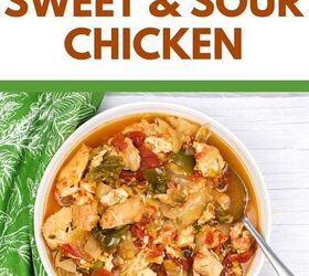 weight watchers sweet and sour chicken, Pinterest image for Weight Watchers sweet and sour chicken recipe