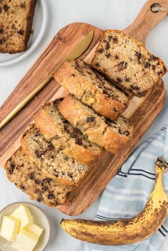 4 Ingredient Banana Bread With Chocolate Chunk Muffin Mix Foodtalk 4-ingredient-banana-bread-with-chocolate-chunk-muffin-mix-foodtalk