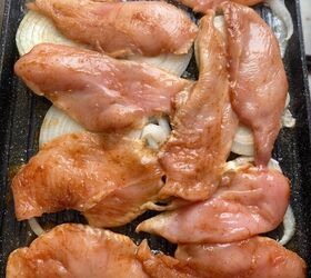 chicken breast with onions