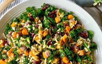 Warm Sweet Potato and Kale Salad