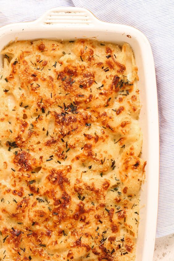 seriously cheesy pasta bake, Grilling or broiling the Pasta Bake