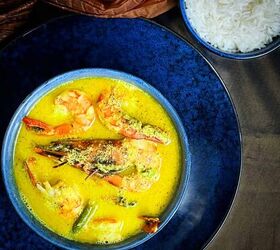 easy shrimp coconut curry in instant pot, shrimp coconut curry