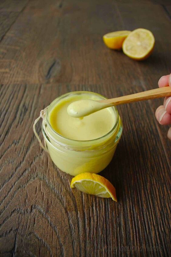 easy vegan lemon curd, non dairy lemon curd