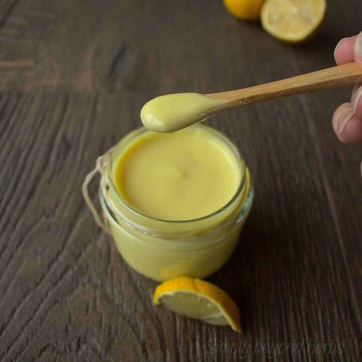 easy vegan lemon curd, dairy free lemon curd