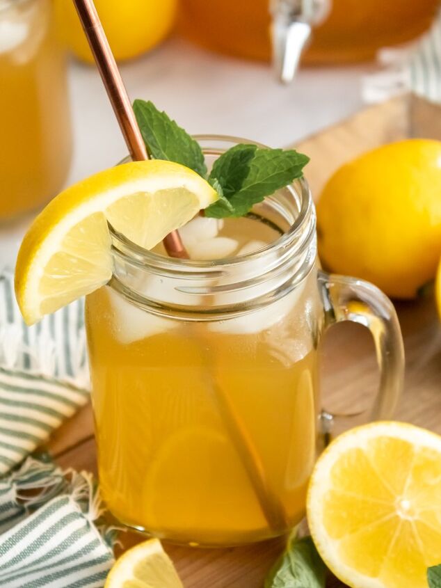 How To Make Simple Lemonade Iced Tea Midwest Life and Style Blog