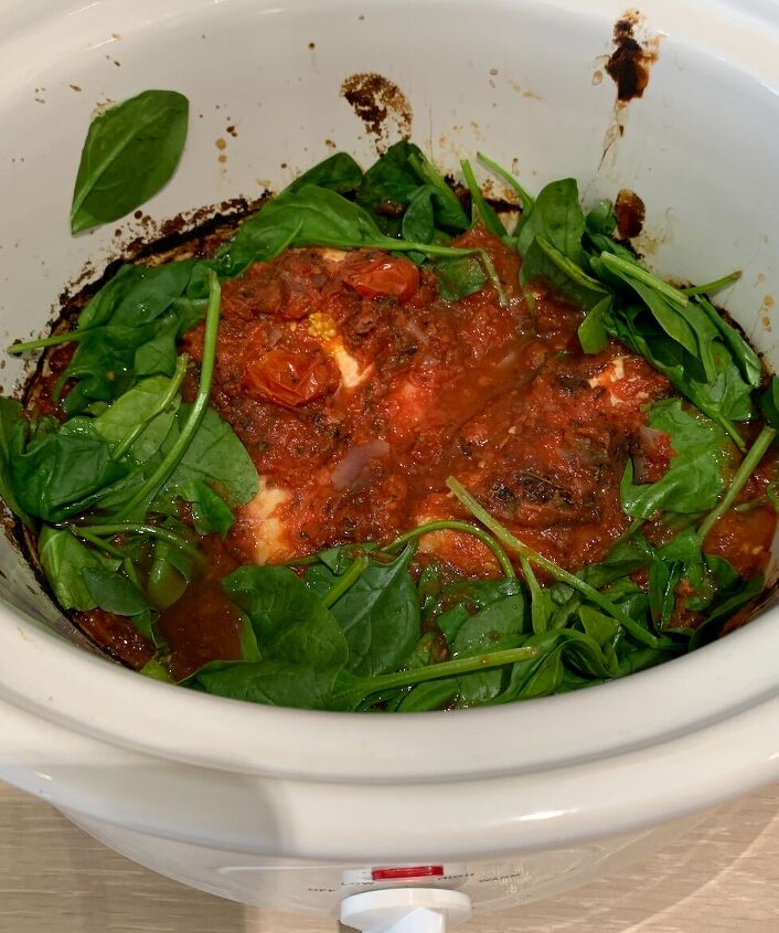 easy slow cooker tomato chicken