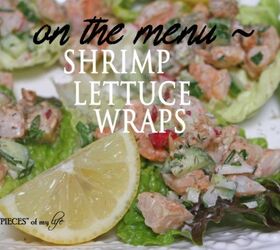 On the Menu ~ Shrimp Lettuce Wraps