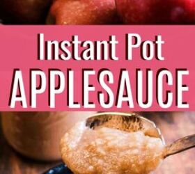 easy instant pot applesauce recipe, pinterest long pin for Instant Pot applesauce