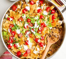 ground beef recipes with few ingredients, 4 Walking Taco Casserole