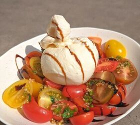 burrata cherry tomato salad