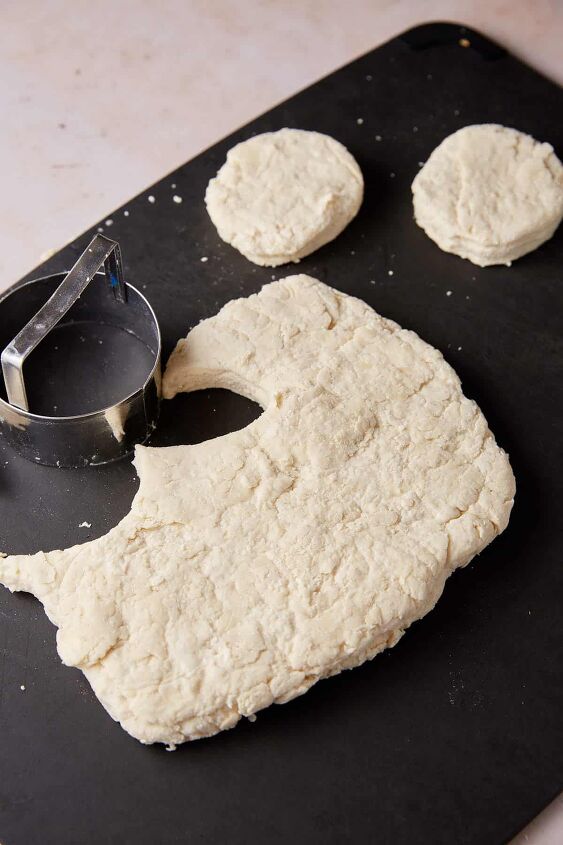 old fashioned buttery 7 up biscuits, Or cut into circles