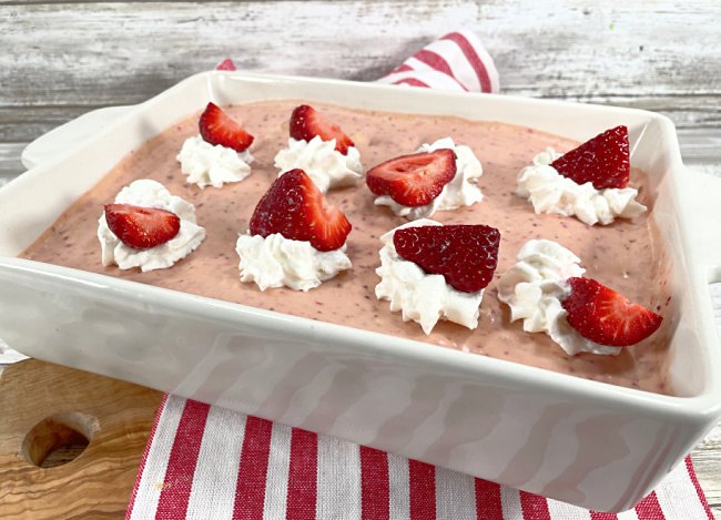fresh strawberry chocolate poke cake recipe