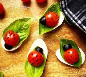 Caprese Ladybug Appetizer | Foodtalk