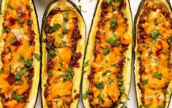 Stuffed Zucchini (with Lamb Mince)