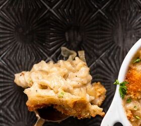 french onion mac and cheese, Like with any gluten free dish the kind of grain you use matters