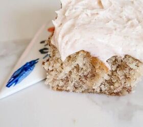 banana cake with whipped cinnamon icing, Banana Cake With Whipped Cinnamon Icing Recipe