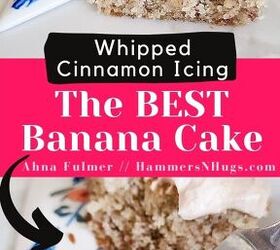 banana cake with whipped cinnamon icing, Banana Cake With Whipped Cinnamon Icing Recipe