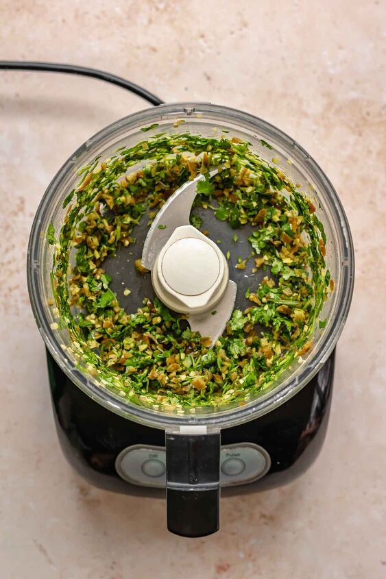 creamy jalapeno ranch dip, Finely chopped cilantro and jalape os in a food processor