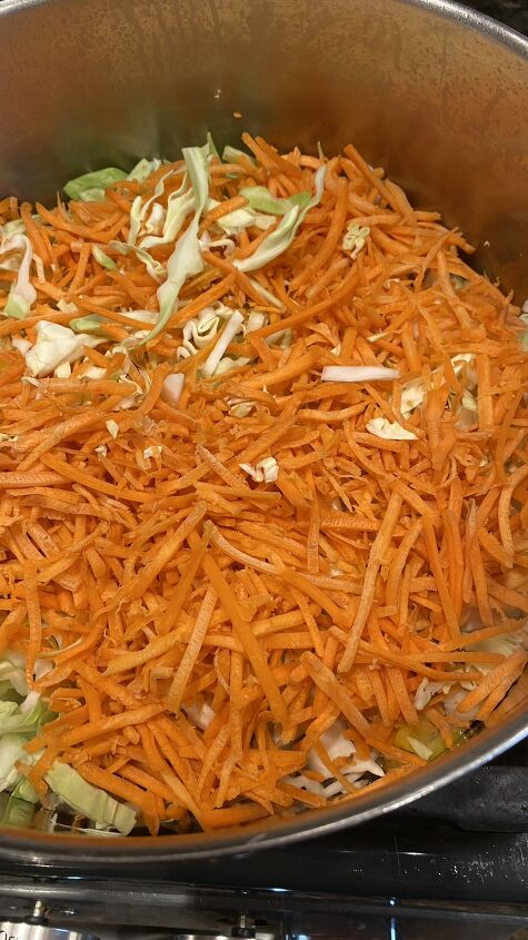 asian carrot cabbage and mushrooms recipe vegan dairy free gluten
