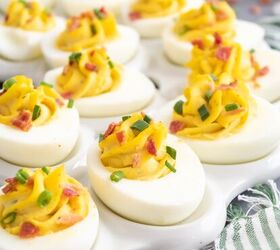 easy deviled eggs two different ways, Ranch Deviled Eggs