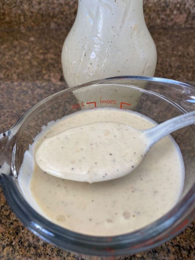 a protein packed ceasar dressing