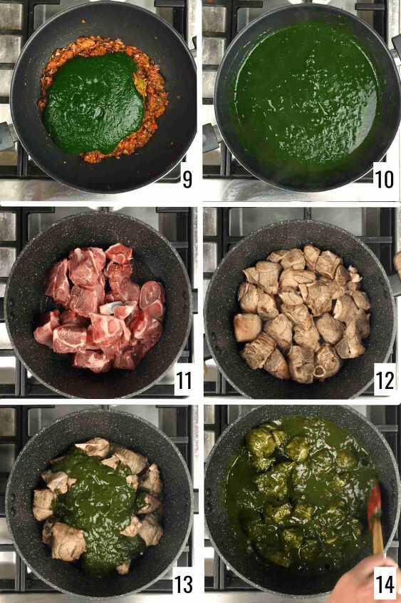 Lamb Palak / Saag Gosht (Lamb and Spinach Curry) | Foodtalk