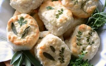 From Frozen to Fancy Herb-topped Biscuits