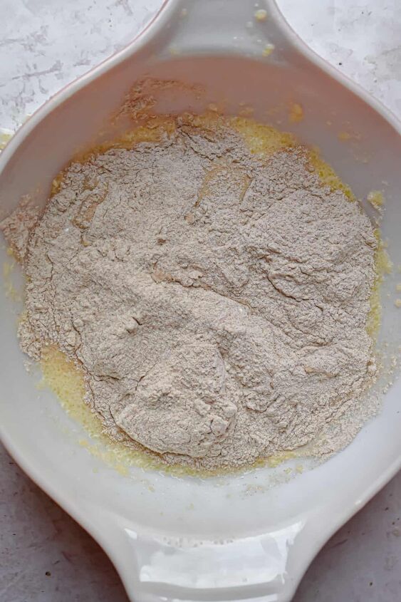 homemade whole wheat buttermilk waffles, Step 3 Add the dry ingredients to the milk mixture Mix the flour mixture into the wet ingredients Do not overmix