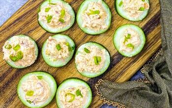 Spicy Tuna Cucumber Bites - Eat Mediterranean Food