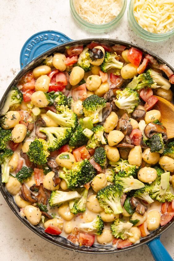 baked gnocchi a super easy one pan dish, Adding the vegetables