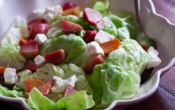 Bibb Lettuce, Roasted Beets, And Feta Cheese Salad