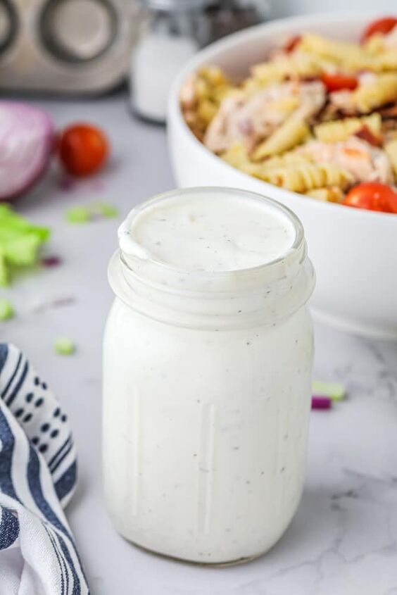 crispy air fryer chicken wings with cornstarch, Wingstop Ranch Recipe