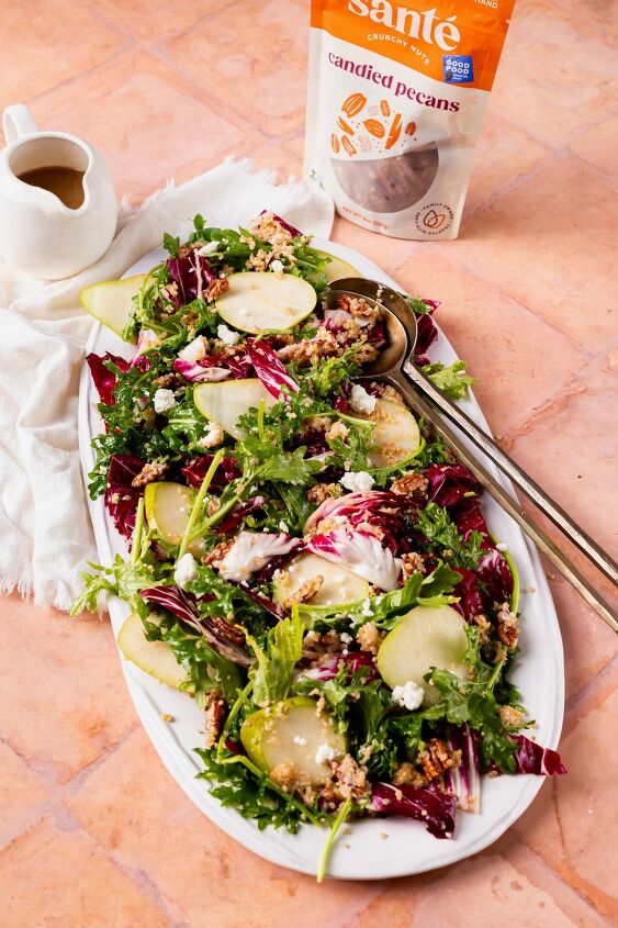 radicchio pecan salad, This recipe is the ideal side dish to break out for parties especially when you have a time constraint