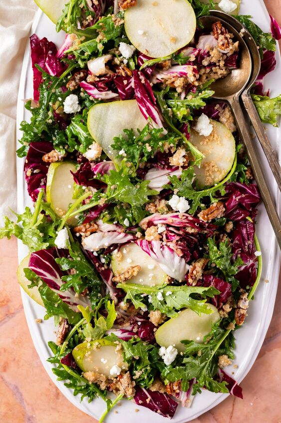 radicchio pecan salad, With so few ingredients and such simple instructions this salad will quickly become your new go to recipe