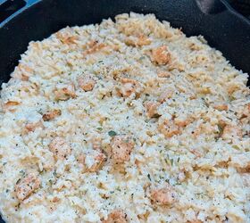 creamy parmesan chicken and rice