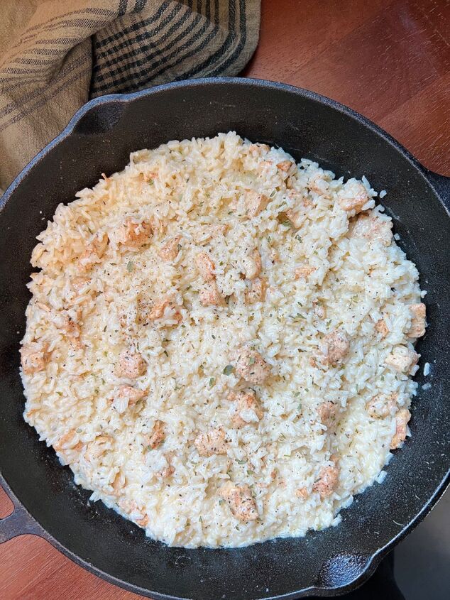creamy parmesan chicken and rice