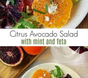 Citrus Avocado Salad Recipe With Mint and Feta