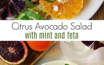 Citrus Avocado Salad Recipe With Mint and Feta