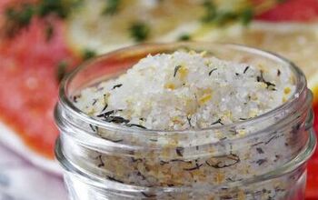 Lemon Thyme Infused Sea Salt is Perfect for Your Seafood Recipe