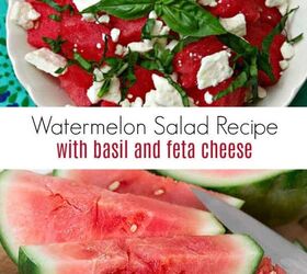 Watermelon Salad Recipe With Basil and Feta