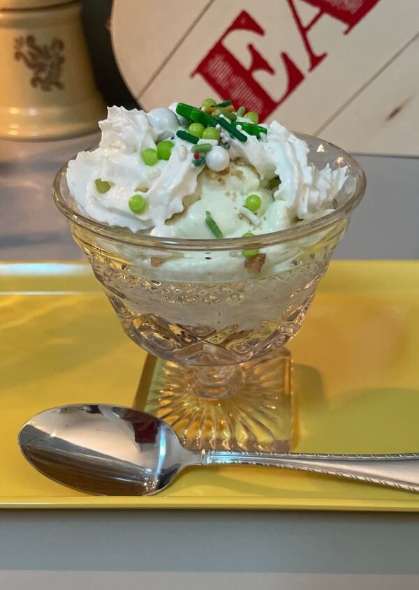 three quick easy dessert ideas, key lime cheesecake parfait in a footed dish