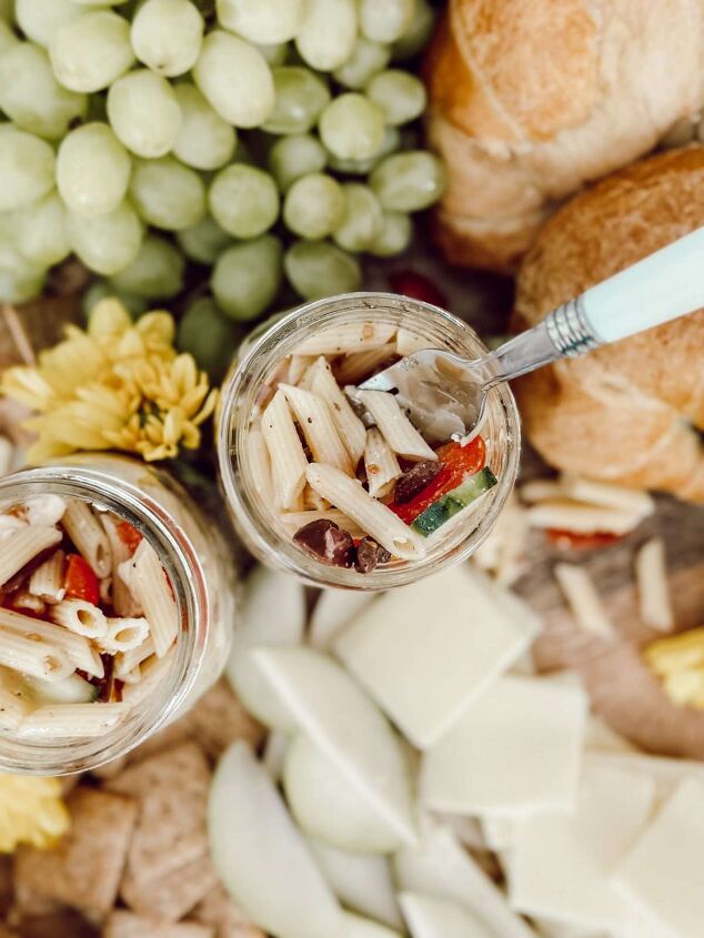 picnic foods for date night, Picnic food for date night with pasta salad sandwiches fruit