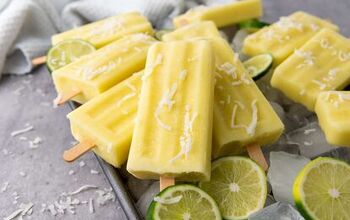 Easy Coconut Lime Pineapple Popsicles Recipe